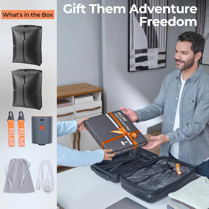 Vacuum Seal Waterproof Travel Duffle Bag With Pump