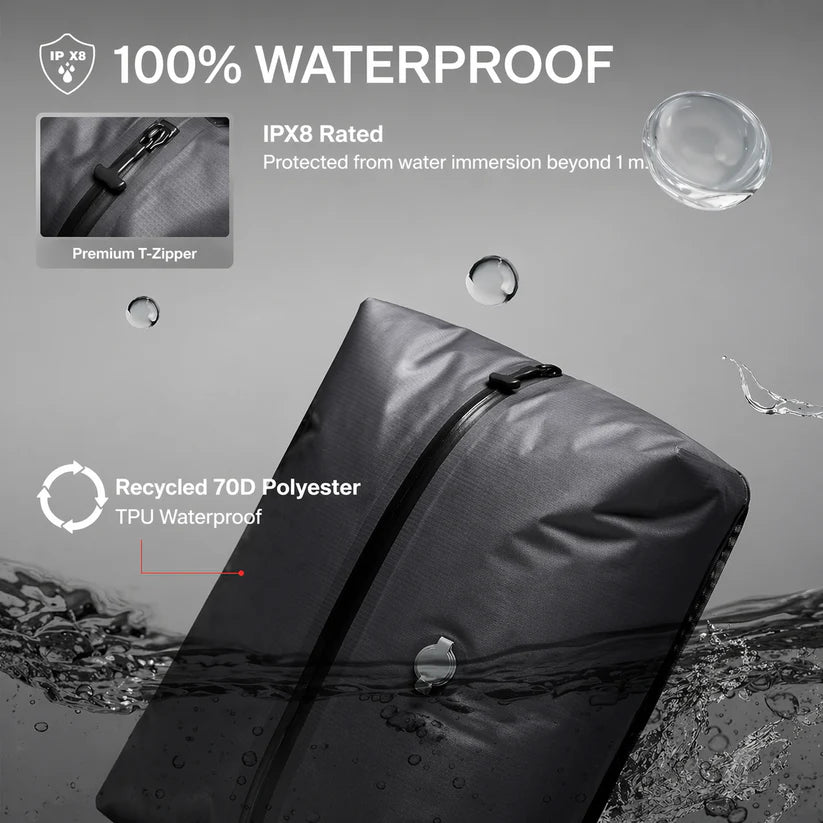 Vacuum Seal Waterproof Travel Duffle Bag With Pump