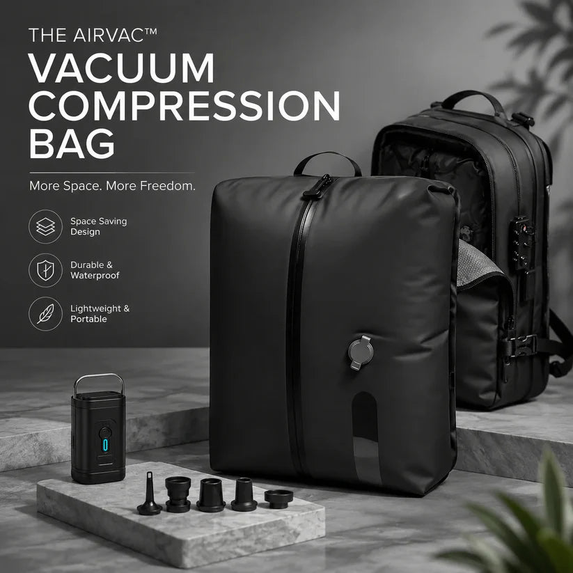 Vacuum Seal Waterproof Travel Duffle Bag With Pump